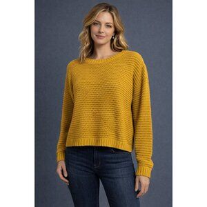 XS Aeropostale Goldenrod Chunky Knit Sweater